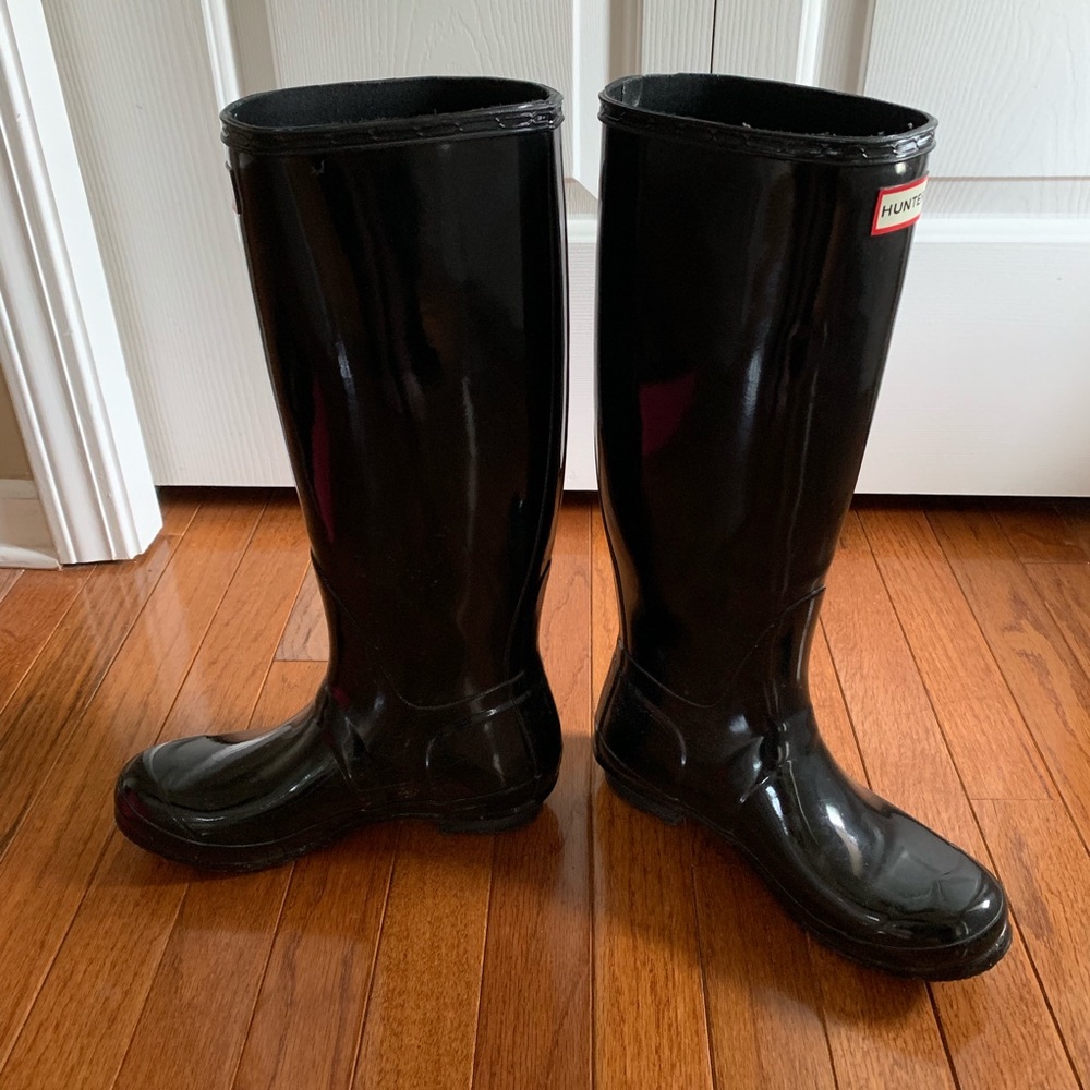 🦋 Tall Hunter Boots 🦋 - Picture 3 of 6